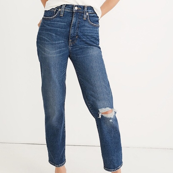 Madewell Jeans Madewell The Mom Jean Comfort Stretch Edition Sz 24